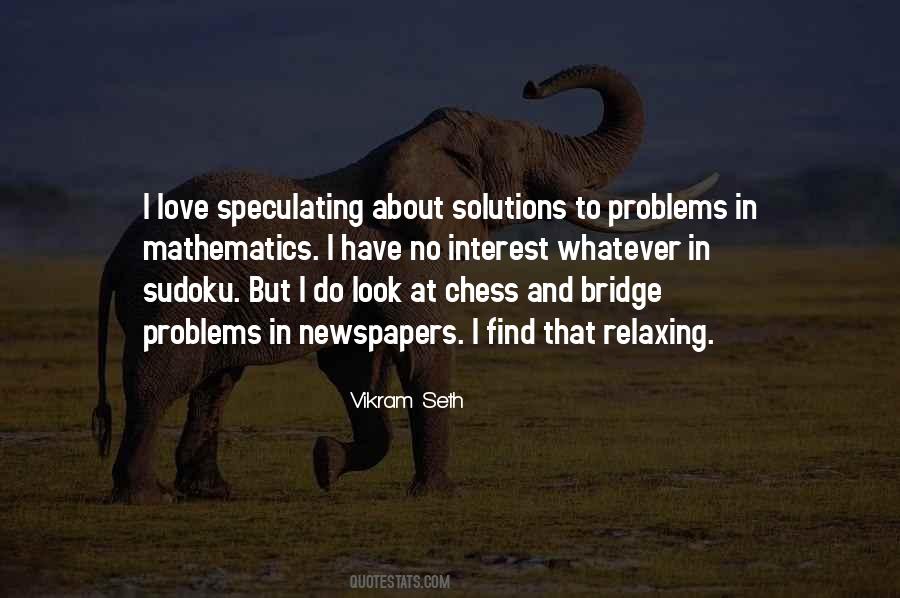 Problems Have Solutions Quotes #512653