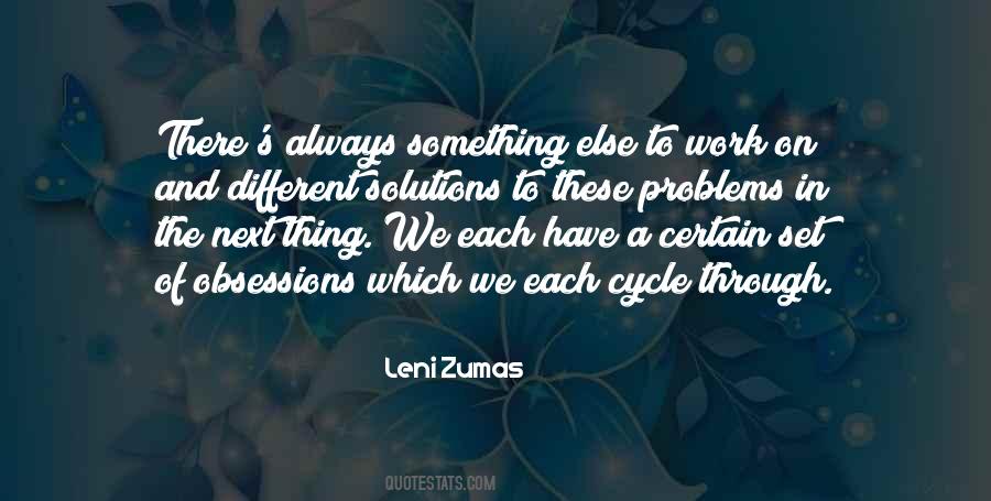 Problems Have Solutions Quotes #541389
