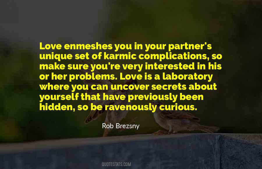 Problems Of Love Quotes #443716