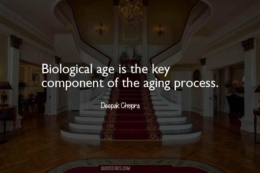 Process Of Aging Quotes #1528207