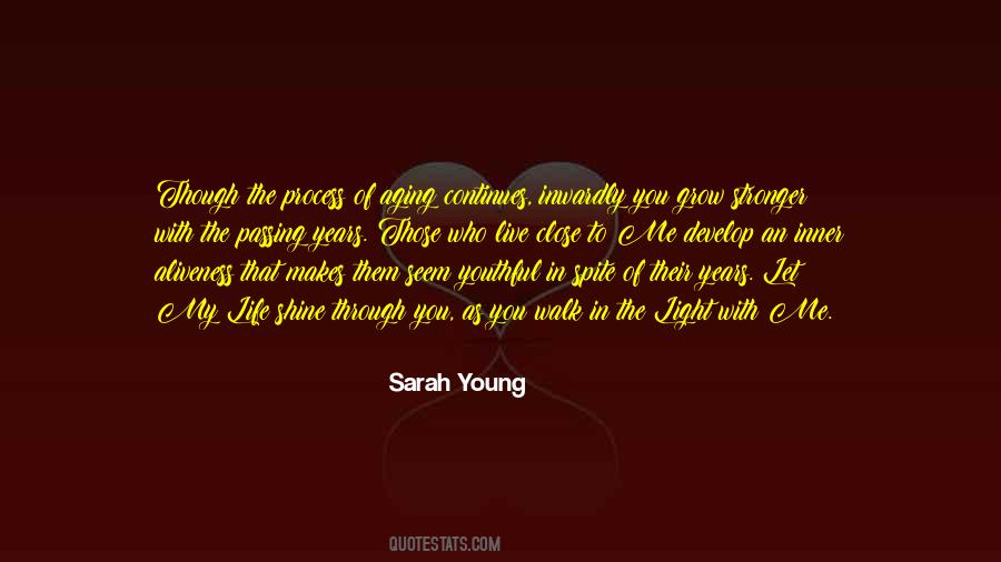 Process Of Aging Quotes #437910
