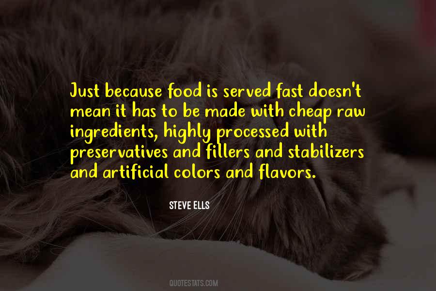 Processed Food Quotes #1255323