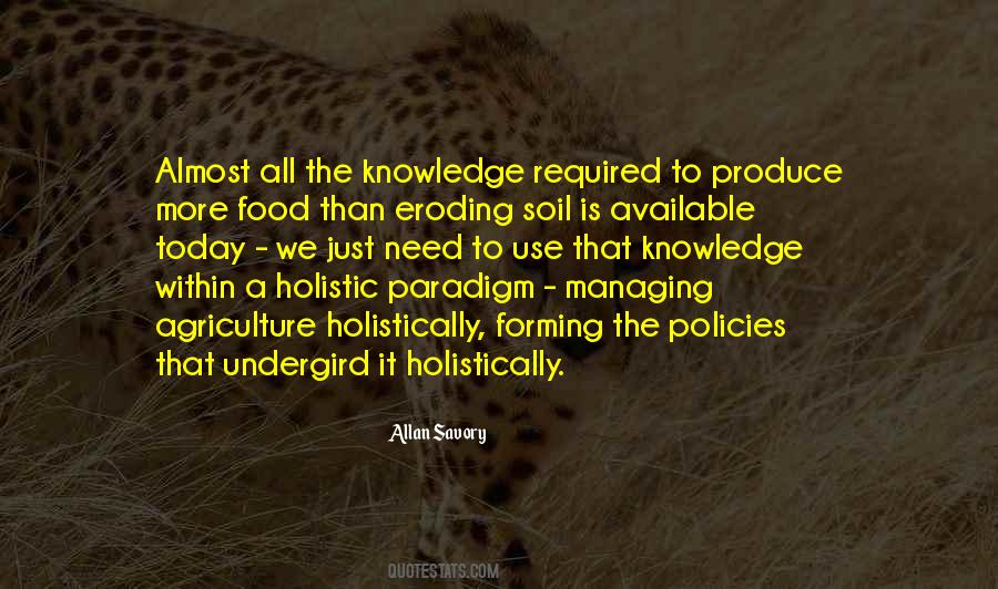 Produce Knowledge Quotes #1102400