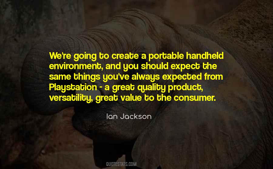Product Of My Environment Quotes #960787