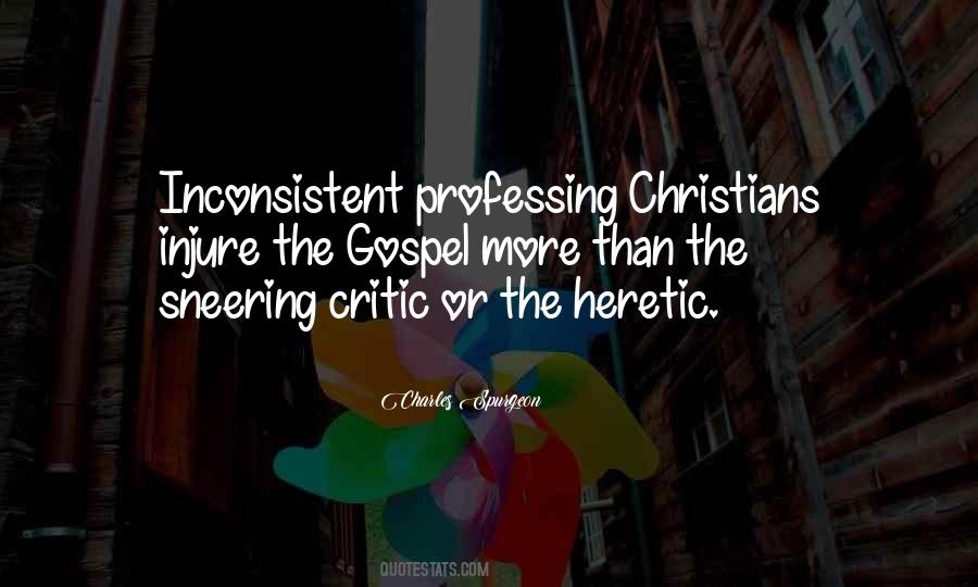 Professing Christian Quotes #1481758