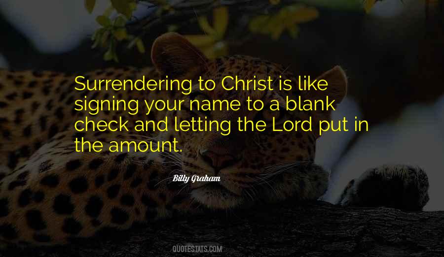 Quotes About Surrendering To Christ #1714399