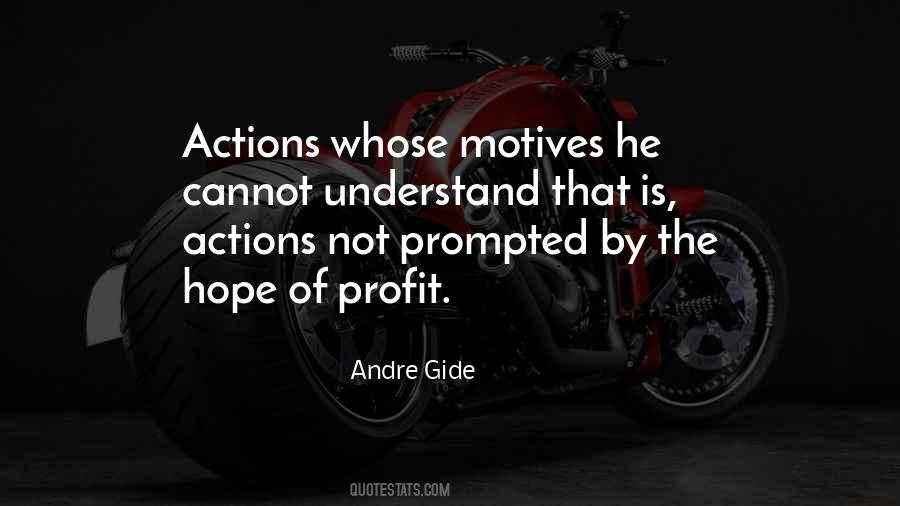 Profit Motive Quotes #964743