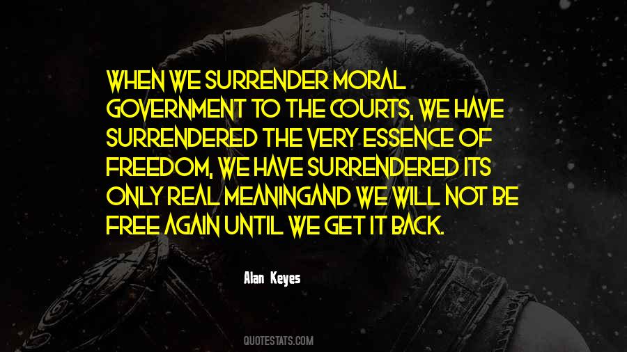 Quotes About Surrendered #1153783