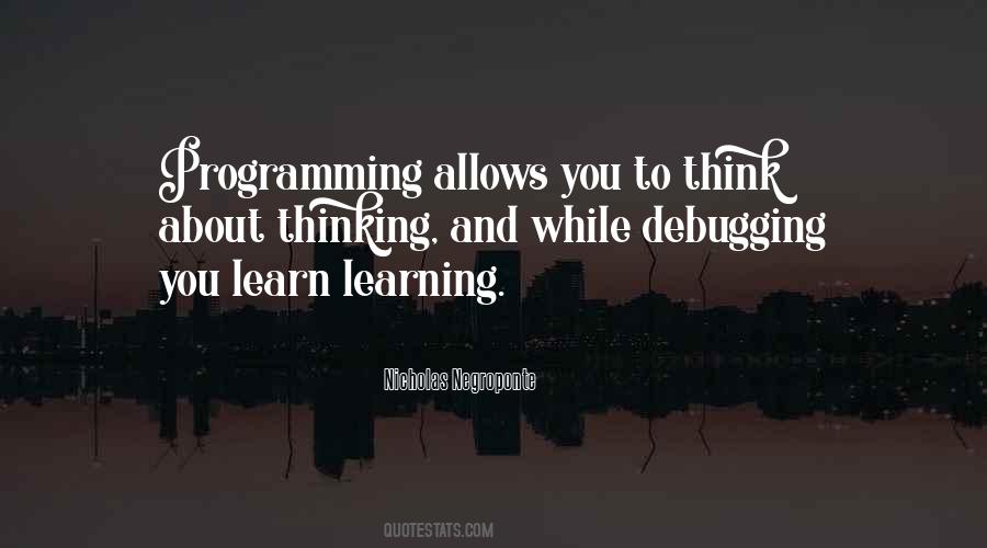 Programming Debugging Quotes #1844604