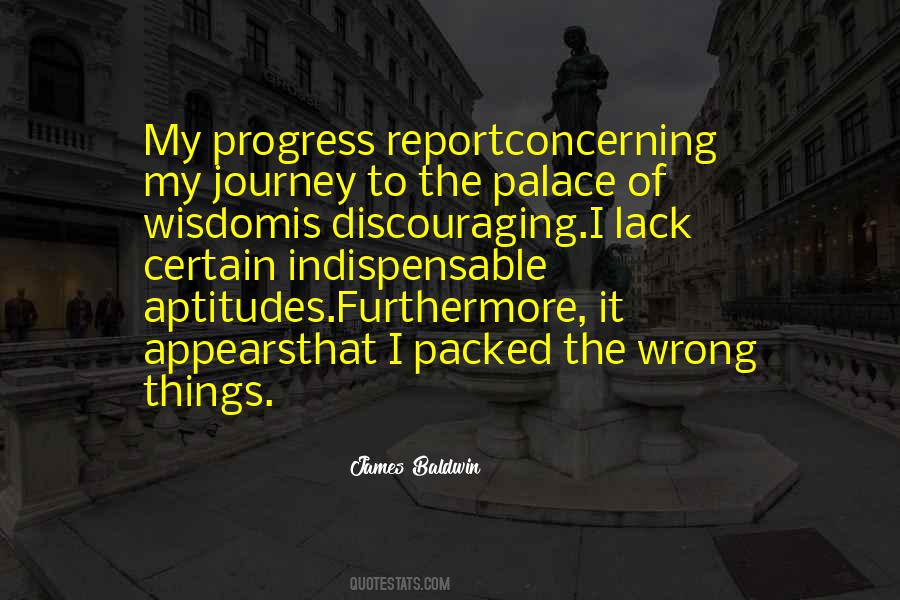 Progress Report Quotes #242334