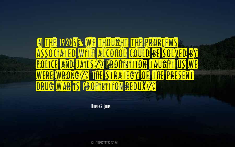 Prohibition Alcohol Quotes #479780