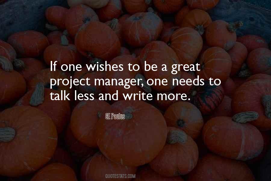 Project Manager Quotes #792163