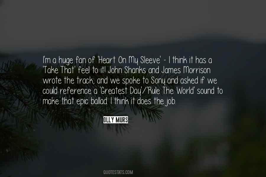 Quotes About Olly Murs #1739634