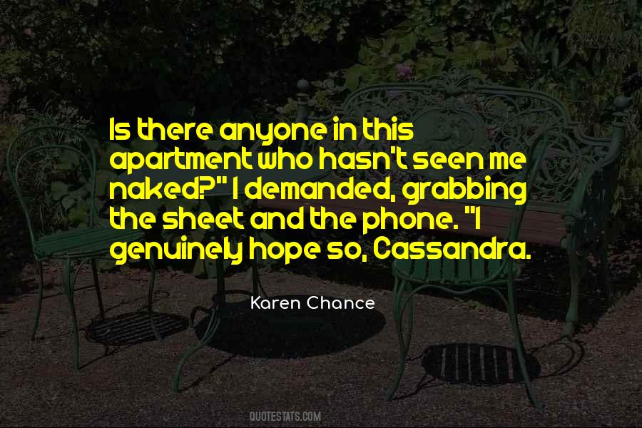 Quotes About Cassandra #1405691