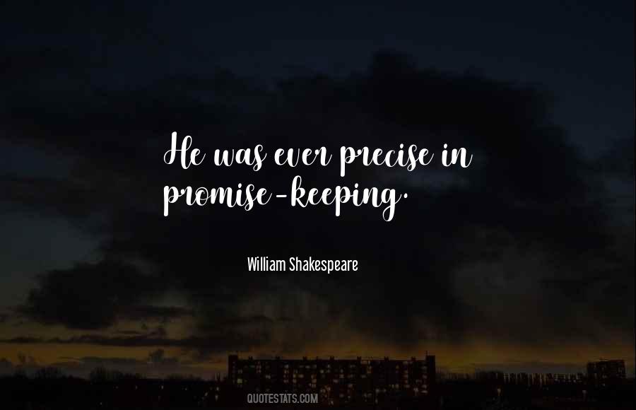 Promise Keeping Quotes #275708
