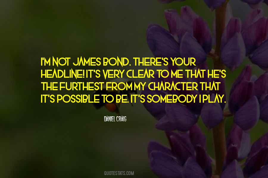 Quotes About James Bond #816702