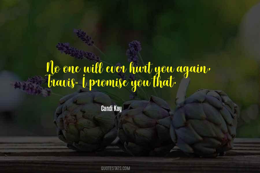 Promise Not To Hurt Me Quotes #118020