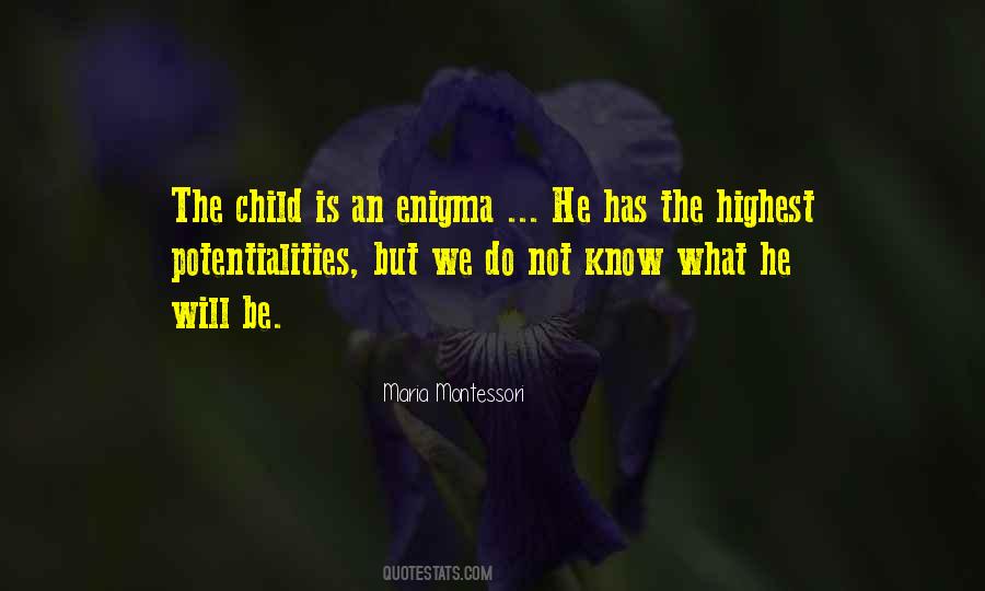 Quotes About Enigma #391832
