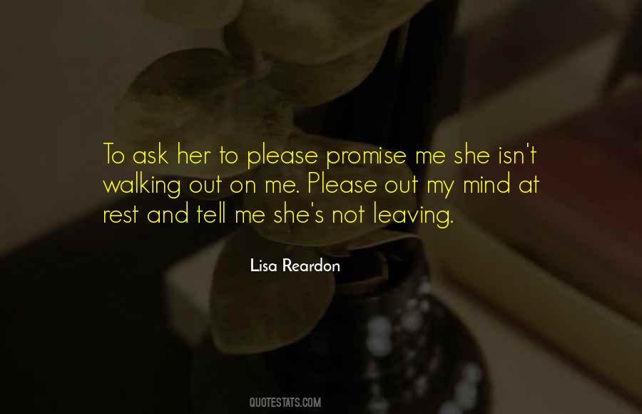 Promise To Love Her Quotes #1808298