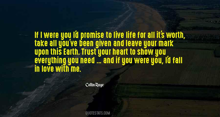 Promise To Love Me Quotes #1563213