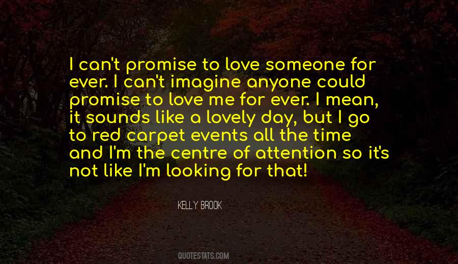 Promise To Love Me Quotes #1781183