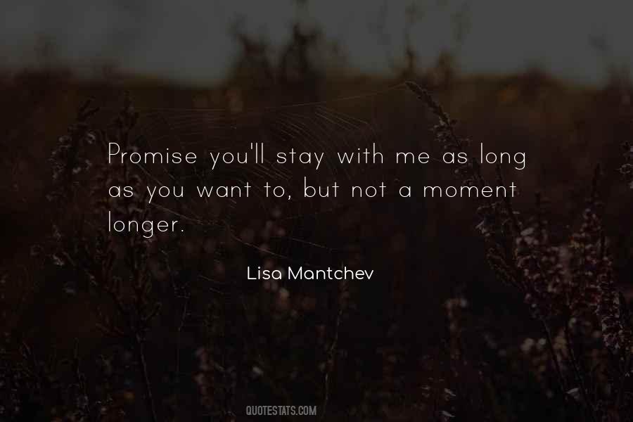Promise To Love Me Quotes #1813160