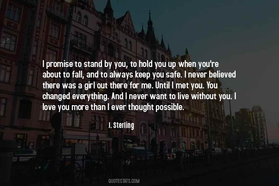 Promise To Love Me Quotes #1823266