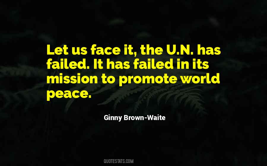 Promote Peace Quotes #1144874