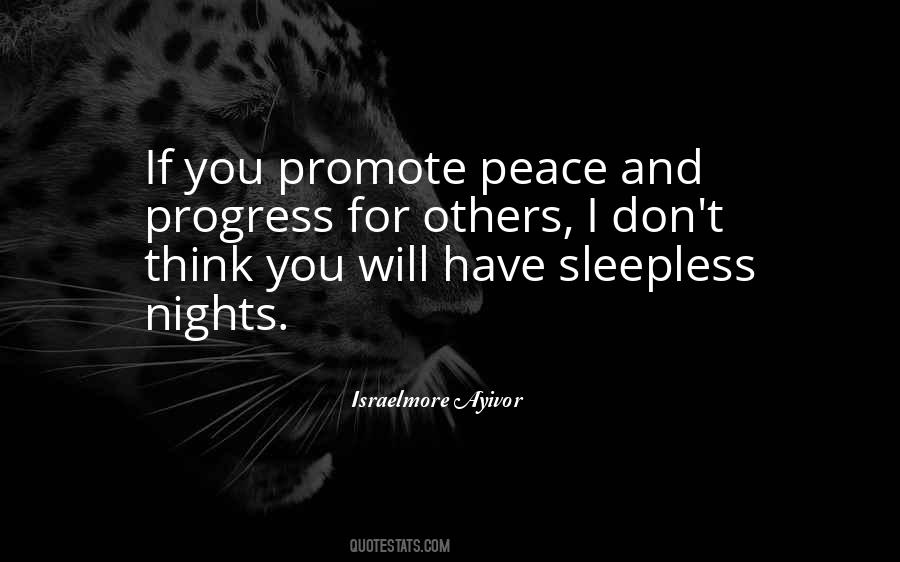 Promote Peace Quotes #1705527