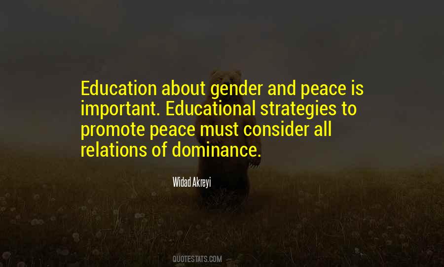 Promote Peace Quotes #869902