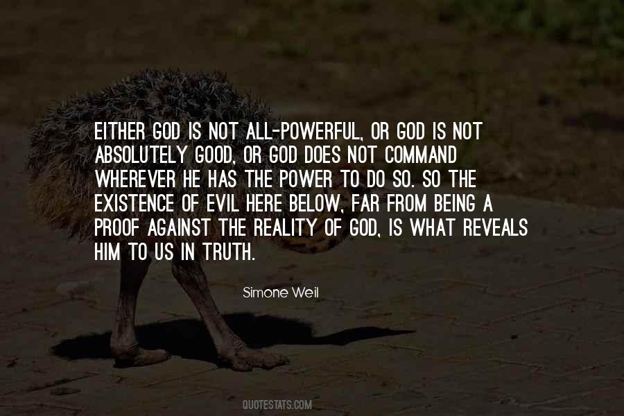 Proof God Quotes #603525