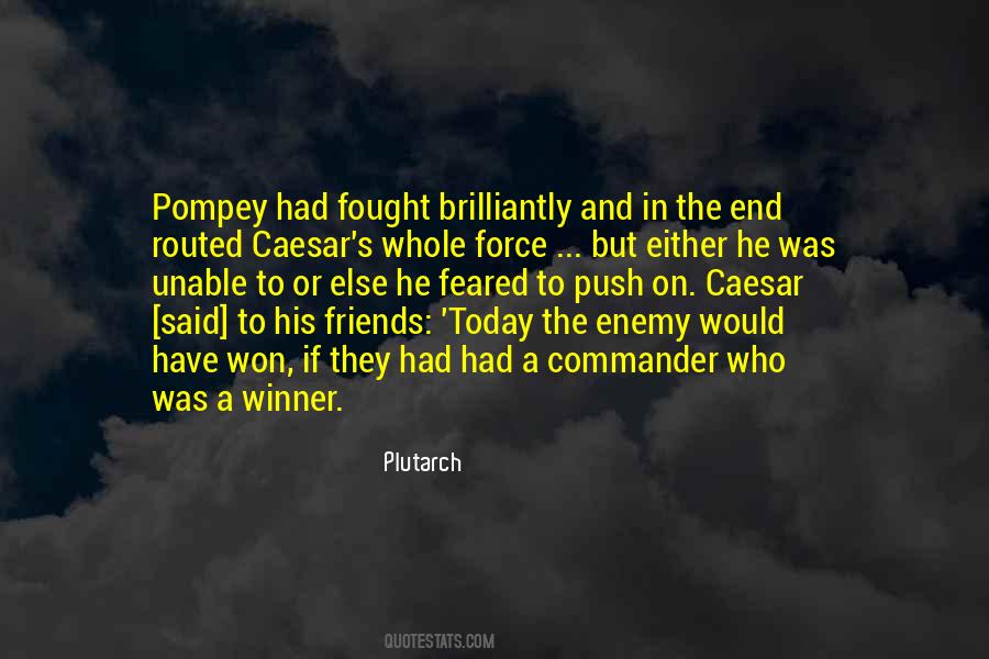 Quotes About Pompey #1171783