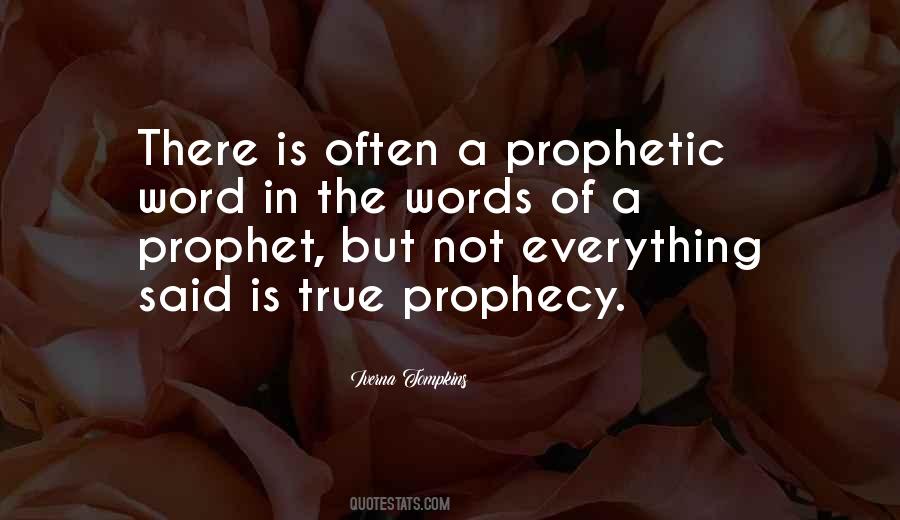 Prophetic Quotes #103553