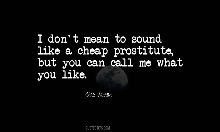 Prostitute Quotes #1288502