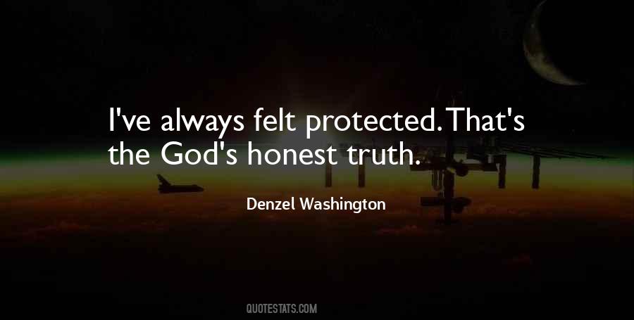 Protected By God Quotes #1140476