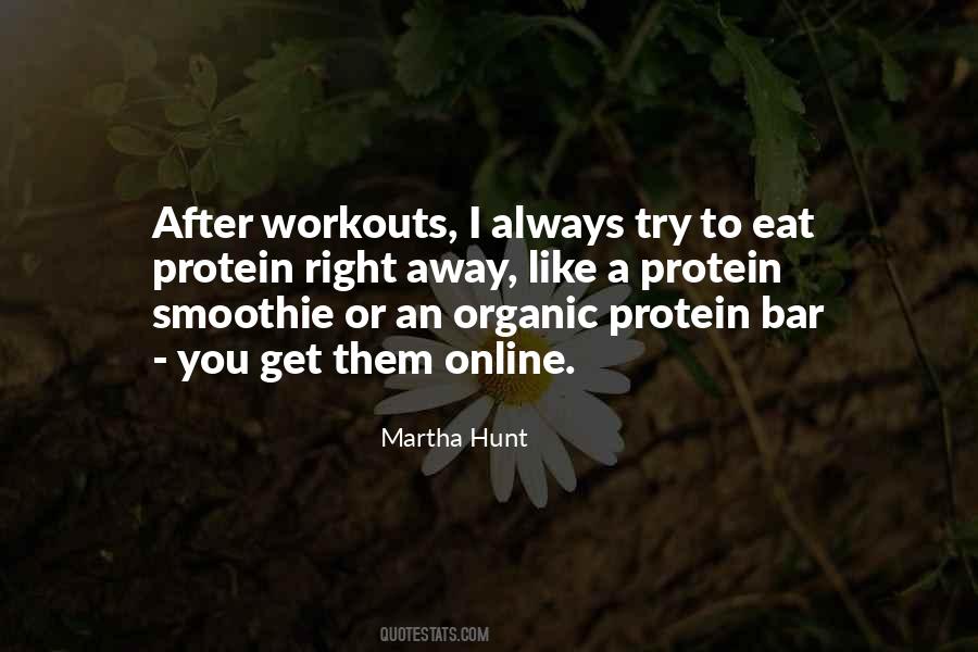 Protein Bar Quotes #554967