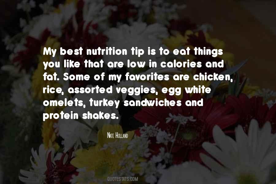 Protein Shakes Quotes #1500770