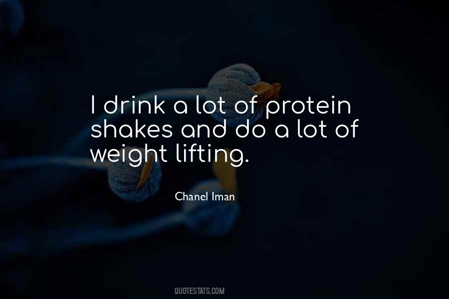 Protein Shakes Quotes #198178