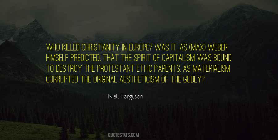 Protestant Ethic Quotes #1531157