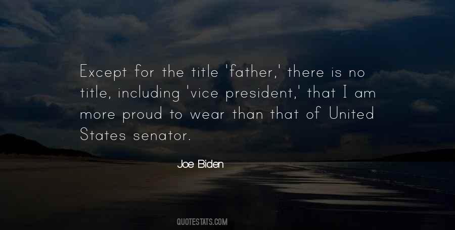 Proud Being A Father Quotes #1105717