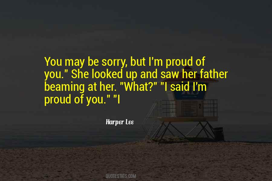 Proud Being A Father Quotes #1187656