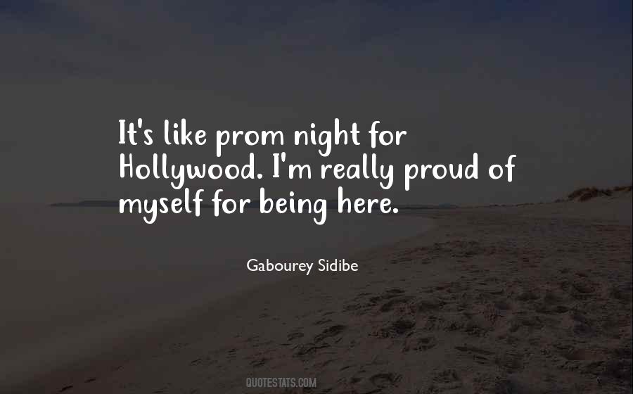 Proud Being Myself Quotes #123477