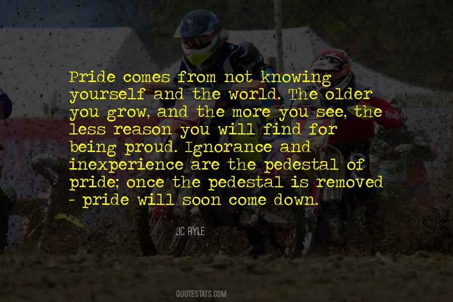 Proud Being Myself Quotes #50772
