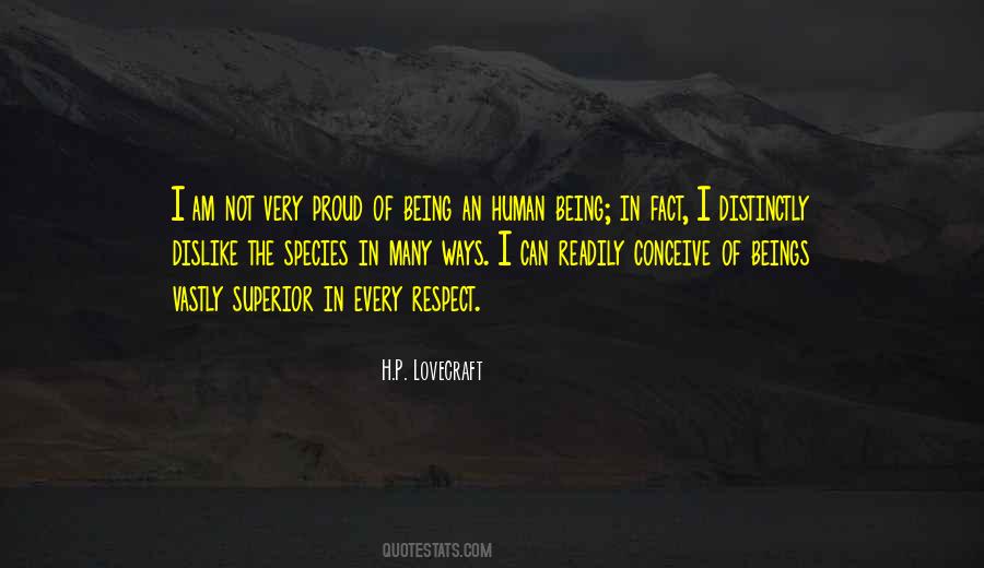 Proud Being Myself Quotes #82166