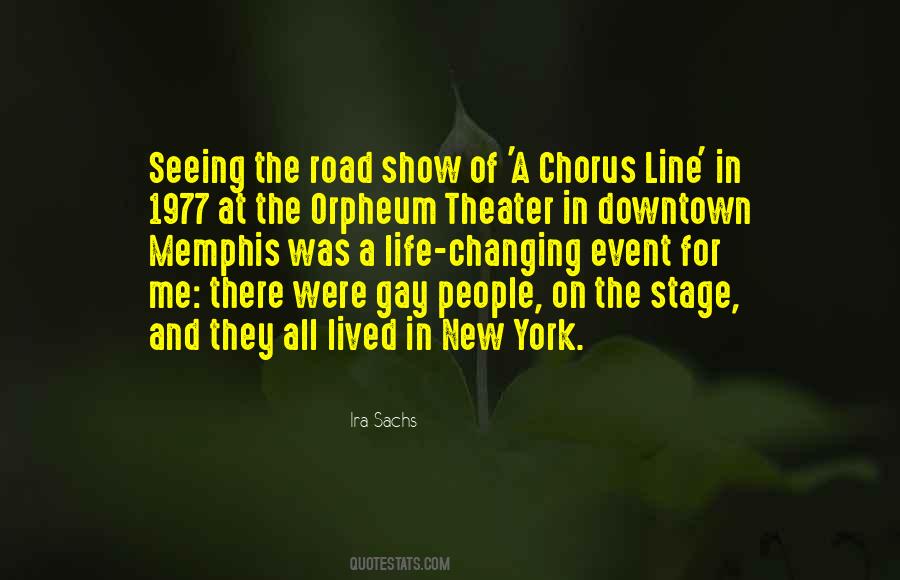 Quotes About A Chorus Line #976544