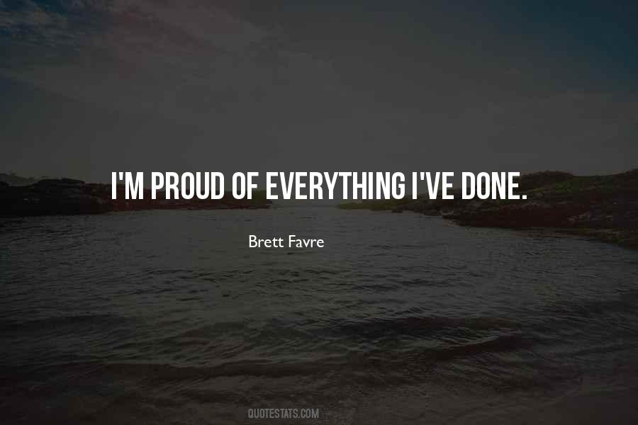 Proud Of Everything You Do Quotes #368770