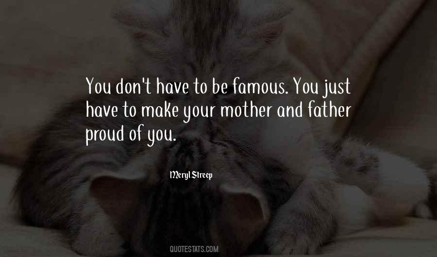 Proud Of Mother Quotes #1270948