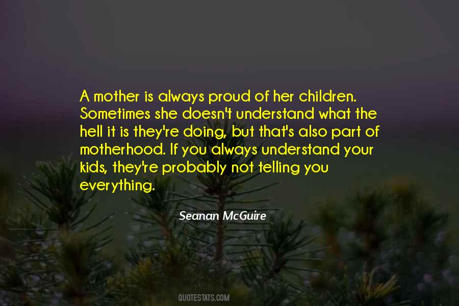 Proud Of Mother Quotes #1457353
