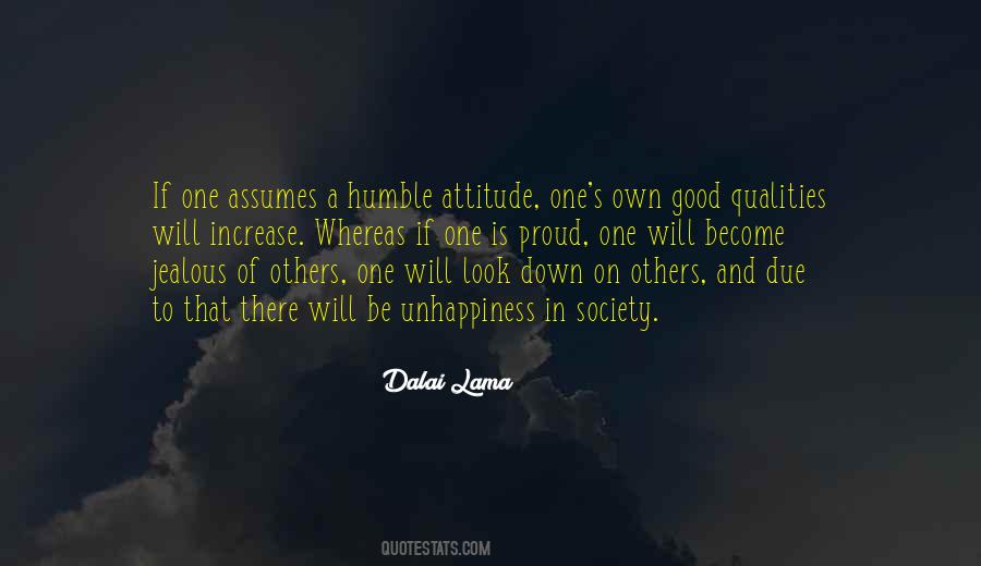 Proud Of My Attitude Quotes #1010122