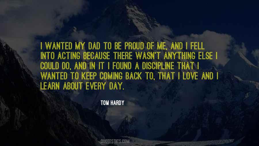 Proud Of My Dad Quotes #353353 Proud Of My Dad Quotes #353353